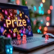 Sesi live casino dengan dealer profesional terlihat di layar